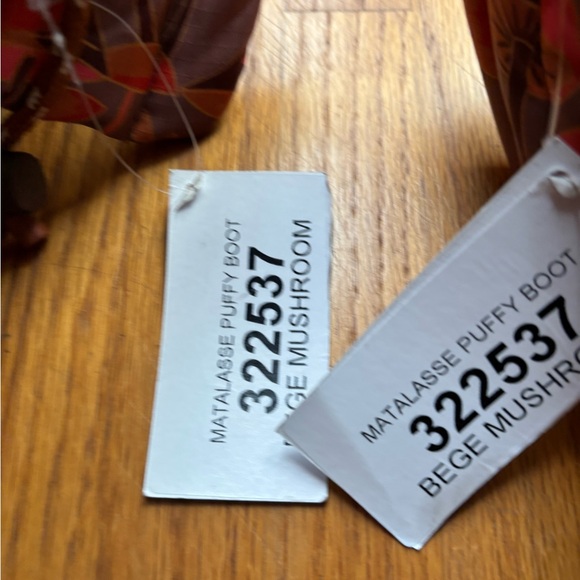 FARM Rio Matalasse Puffy boots - Mushroom - new with tags - Picture 9 of 10